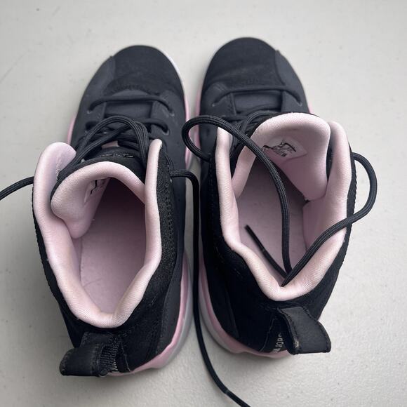 Jordan Jumpman Team II GS Girls 3Y Anthracite Black & Pink Sneakers 820276-060 - Picture 12 of 12